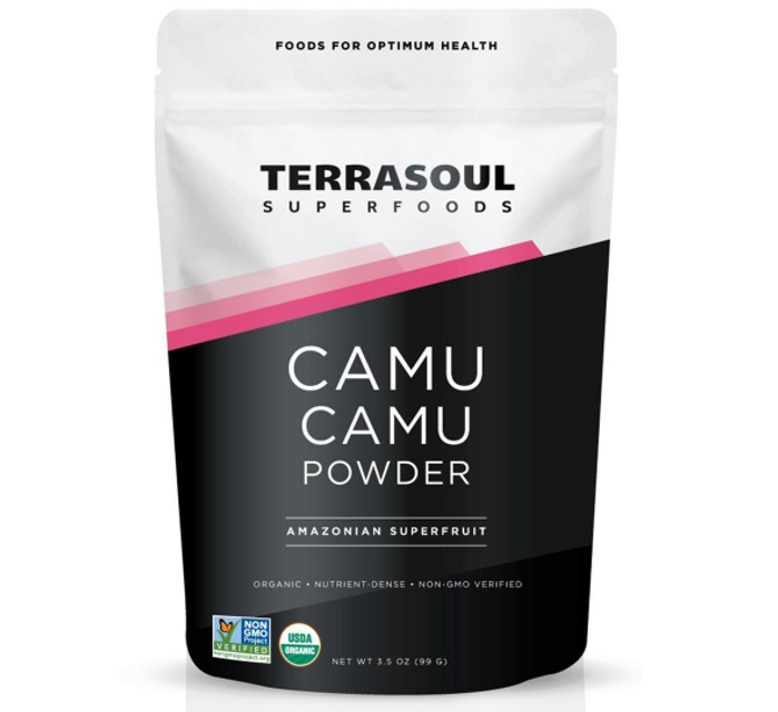Bột Camu Camu hữu cơ Terrasoul hỗ trợ bổ sung vitamin C, tăng cường đề kh&aacute;ng cho cơ thể