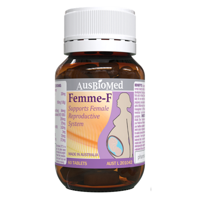 Vi&ecirc;n uống Femme-F hỗ trợ sinh sản cho nữ v&agrave; bảo vệ thai nhi