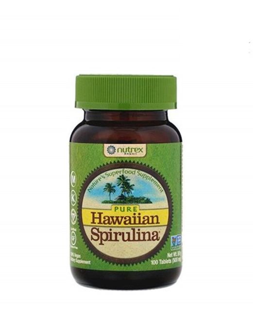 Tảo xoắn Nutrex Hawaii Hawaiian Spirulina 500mg