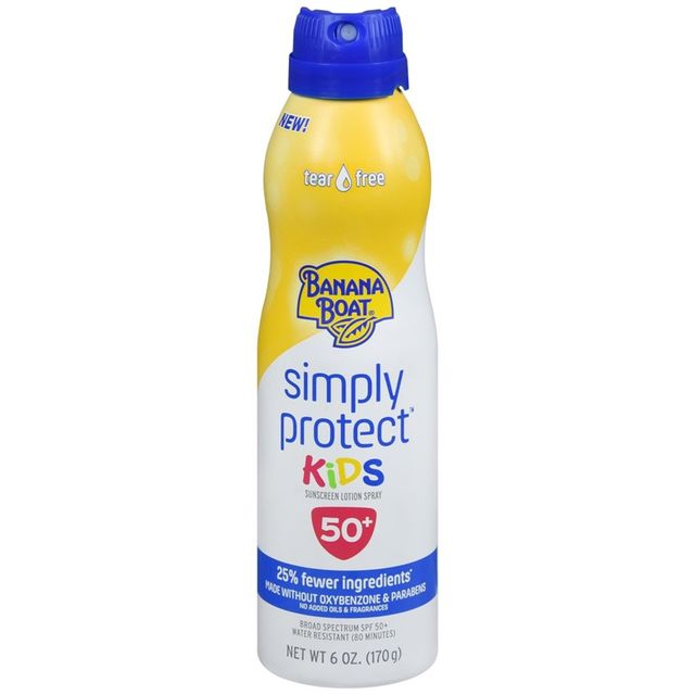 Xịt chống nắng trẻ em Banana Boat Simply Protect Kids SPF50