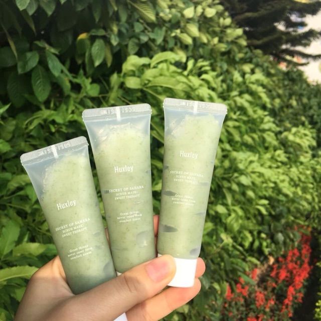 Mặt nạ tẩy tế b&agrave;o chết Huxley Scrub Mask Sweet Therapy 30ml minisize