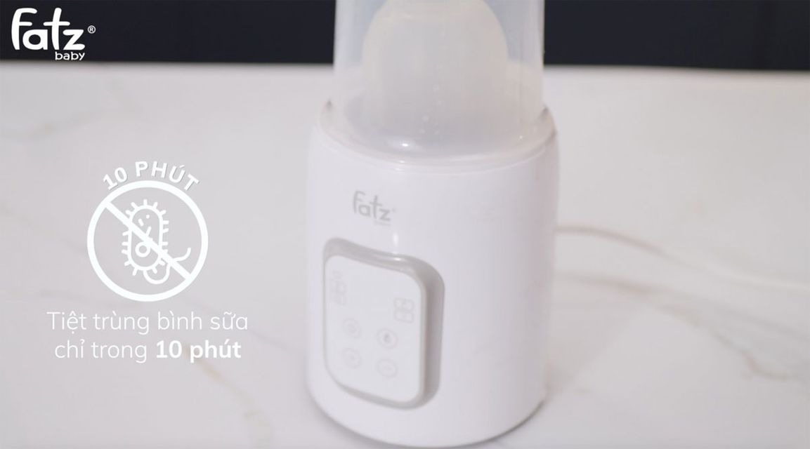 m&aacute;y h&acirc;m sữa v&agrave; tiệt tr&ugrave;ng Fatzbaby Mono 7 FB3010TN&nbsp;