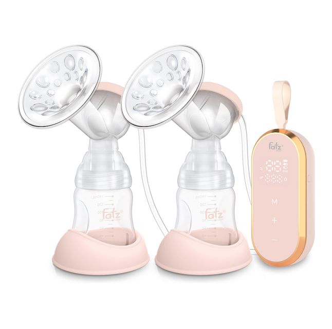 M&aacute;y H&uacute;t Sữa Điện Đ&ocirc;i Fatzbaby Resonance 5 m&agrave;u hồng