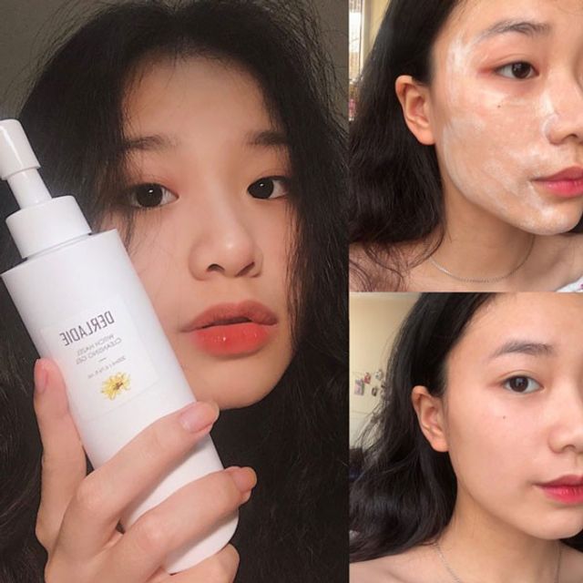Sữa rửa mặt Derladie Witch Hazel Cleansing Gel hỗ trợ chăm s&oacute;c da mụn hiệu quả