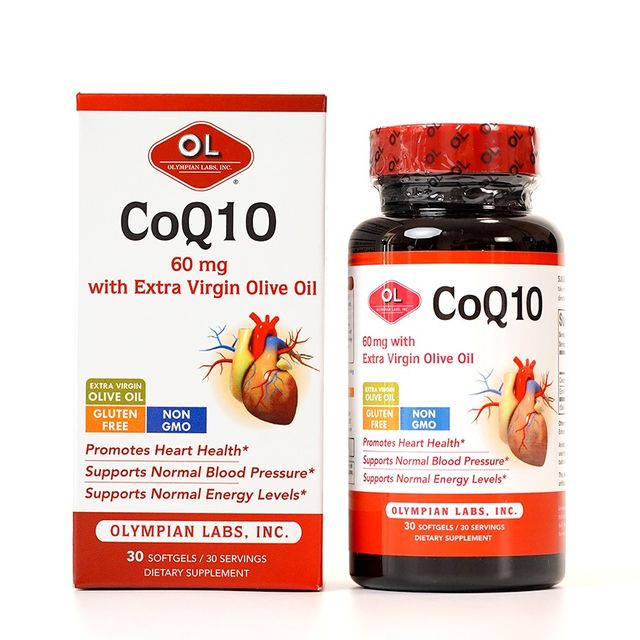 Vi&ecirc;n uống hỗ trợ tim mạch CoQ10 60mg Olympian Labs