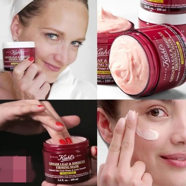 Mặt nạ ngủ Kiehl&rsquo;s Ginger Leaf & Hibiscus Firming Mask