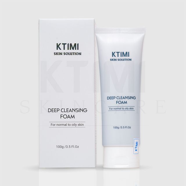 Sữa rửa mặt Ktimi Deep Cleansing Foam 100g ch&iacute;nh h&atilde;ng