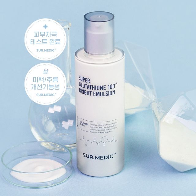 Sữa dưỡng trắng da Sur.Medic Super Glutathione 100 Bright Emulsion