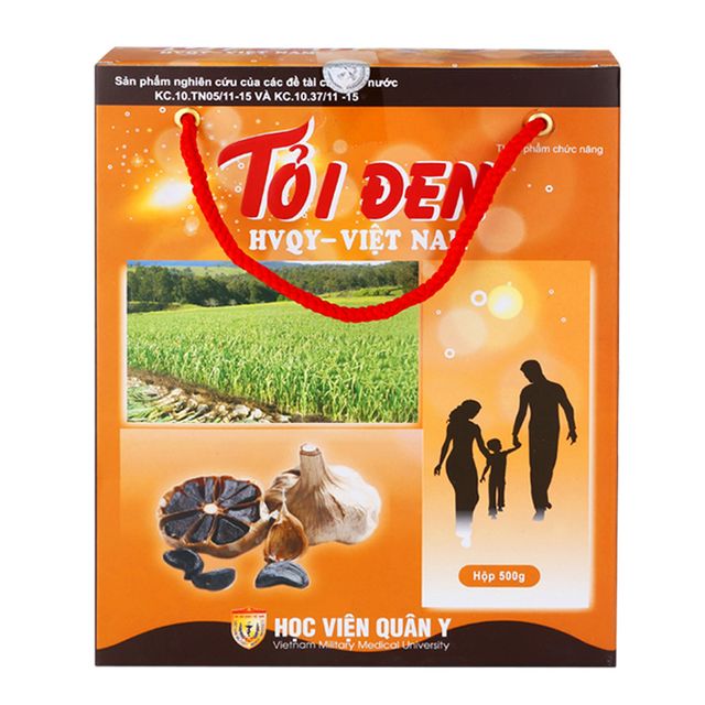 Tỏi đen HVQY hộp 500gr