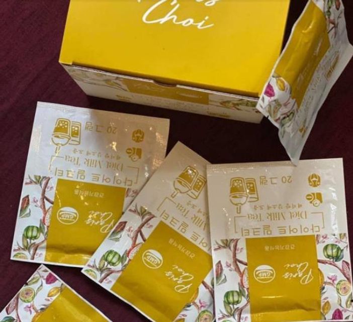 Tr&agrave; sữa Genie Paris Choi Diet Milk Tea hỗ trợ giảm c&acirc;n