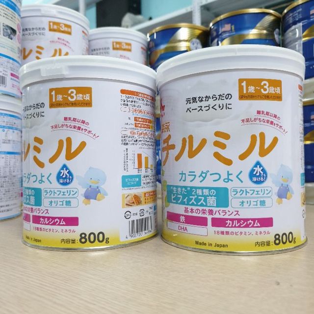 Sữa Morinaga cho b&eacute; từ 1-3 tuổi Nhật Bản 800g