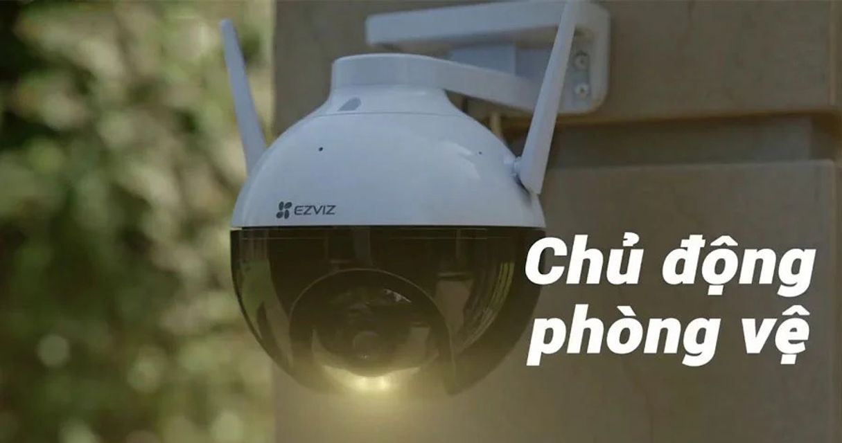 Camera ngo&agrave;i trời Wifi Ezviz C8C Full HD bảo vệ to&agrave;n diện 