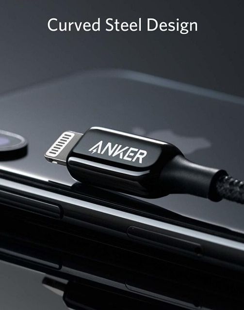 C&aacute;p sạc Anker PowerLine+ III USB-C A8842 Lightning d&agrave;i 0.9m cao cấp