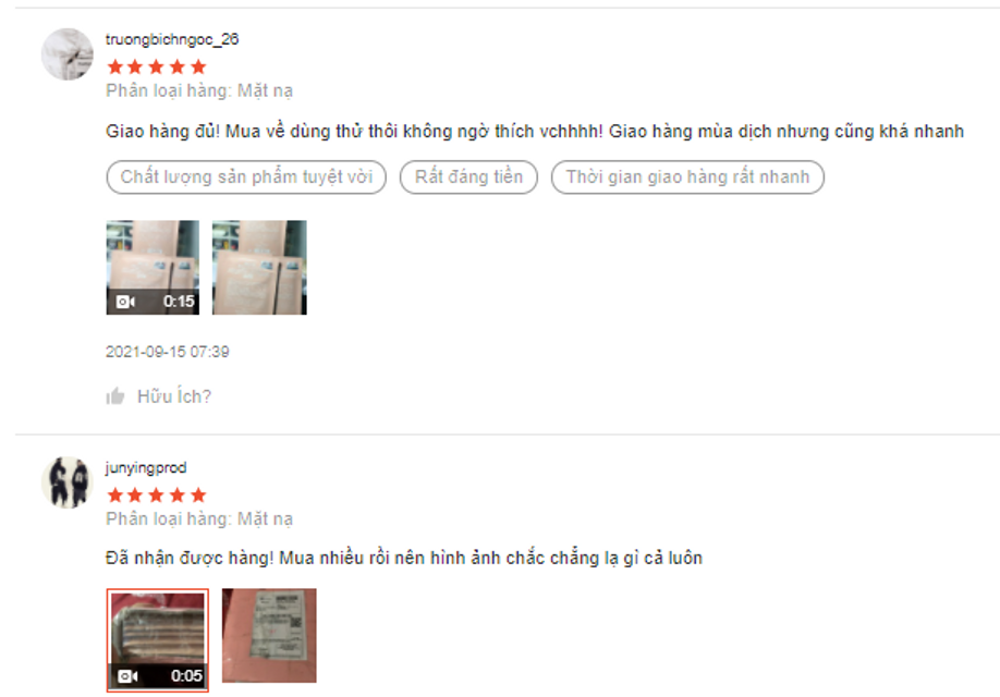 Review nhận x&eacute;t mặt nạ nhau thai cừu Rwine Beauty