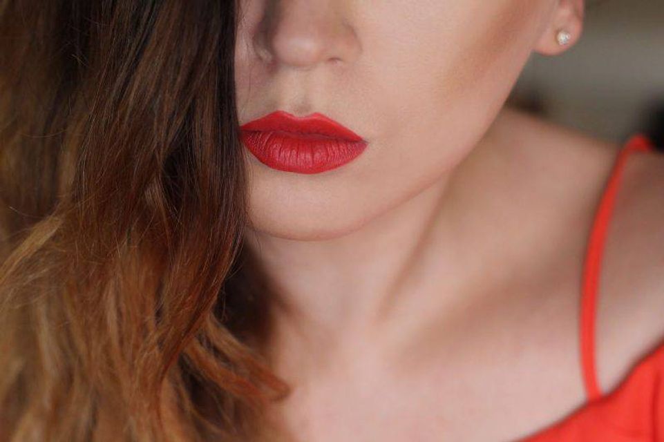 Son Chanel 57 Rouge Feu m&agrave;u đỏ cam tự nhi&ecirc;n