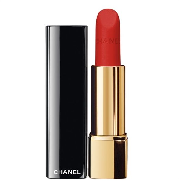 Son Chanel 57 Rouge Feu m&agrave;u đỏ cam tự nhi&ecirc;n