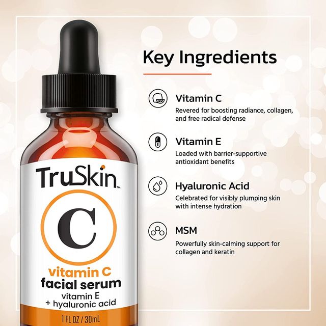 Th&agrave;nh phần dưỡng chất vitamin C + E dịu nhẹ 