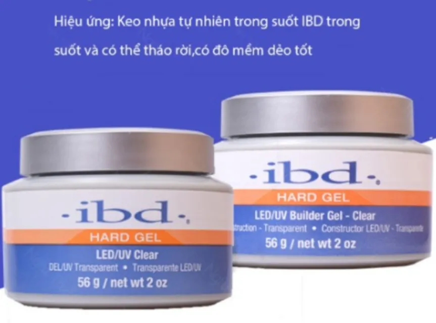 Gel đắp m&oacute;ng IBD kh&ocirc;ng n&oacute;ng, kh&ocirc;ng chảy&nbsp;