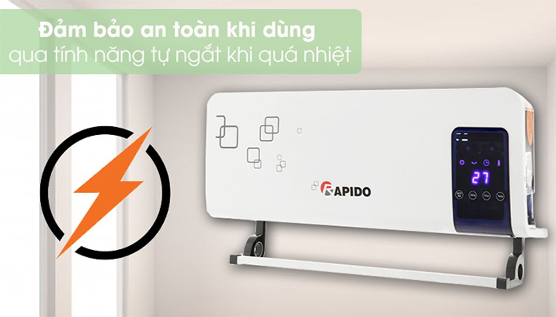 Thiết kế m&aacute;y sưởi hiện đại