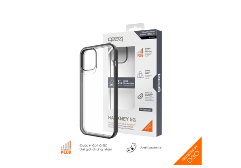 Ốp lưng chống sốc Gear4 D3O Hackney 5G cho iphone 