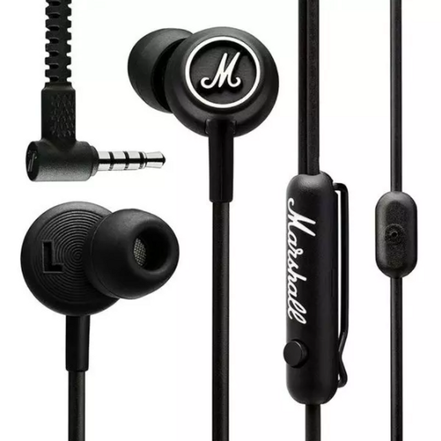 Tai nghe nh&eacute;t tai Marshall Mode Earphones jack 3.5mm