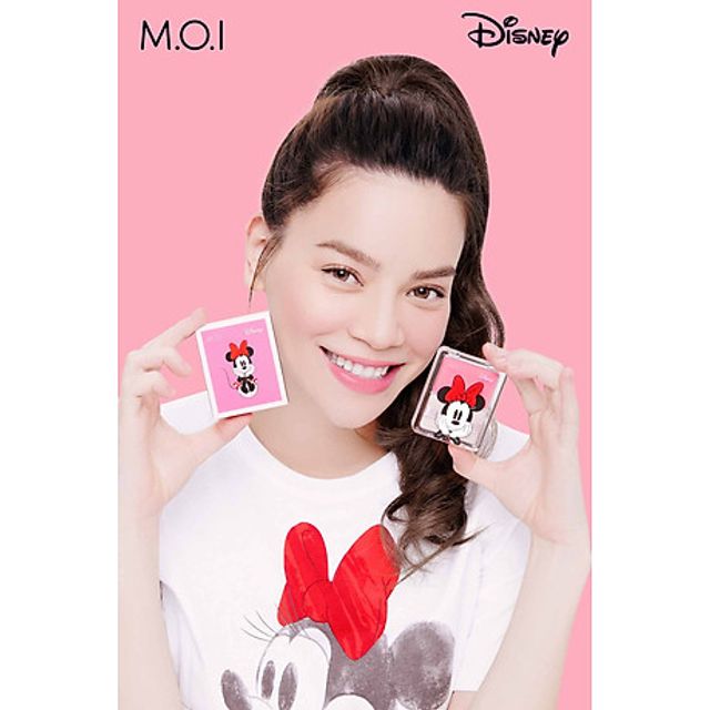 Phấn m&aacute; hồng M.O.I Glowing Cheeks Hồ Ngọc H&agrave;