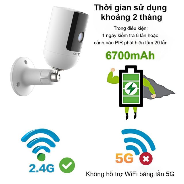 T&iacute;ch hợp pin 6700mAh cho ph&eacute;p hoạt động ngay cả khi kh&ocirc;ng c&oacute; điện