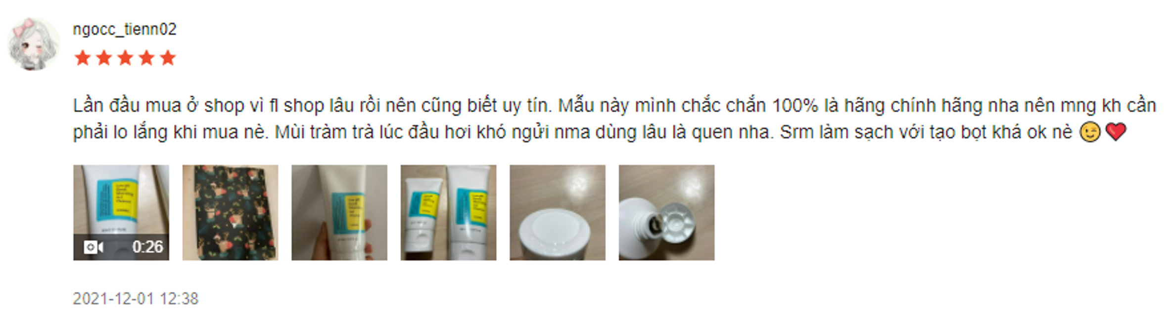Review Sữa Rửa Mặt Cosrx Low pH Good Morning 