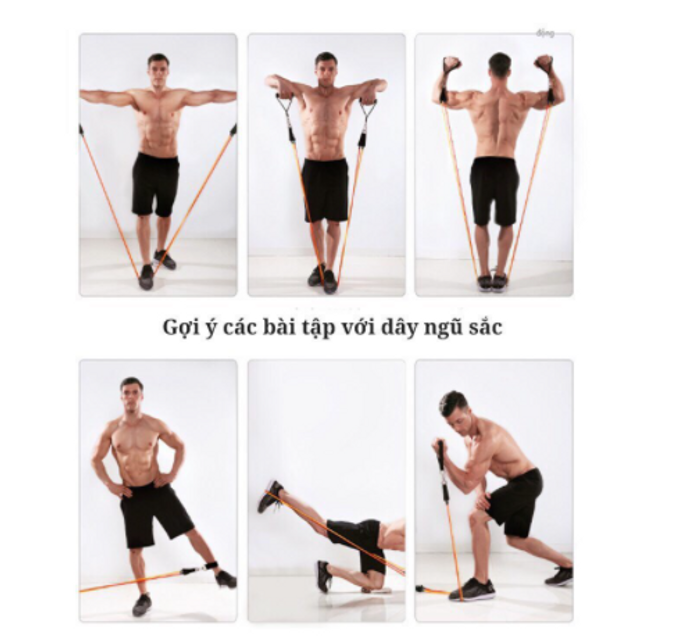 B&agrave;i tập d&acirc;y ngũ sắc