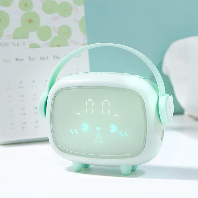 Đồng hồ b&aacute;o thức Cartoon clock đa chức năng