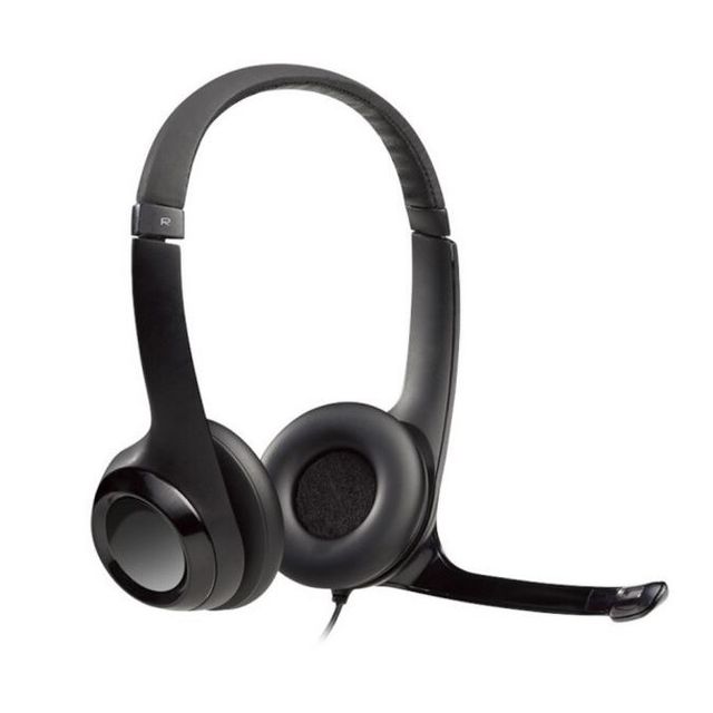 Tai nghe chụp tai Logitech H390 c&oacute; mic khử tiếng ồn