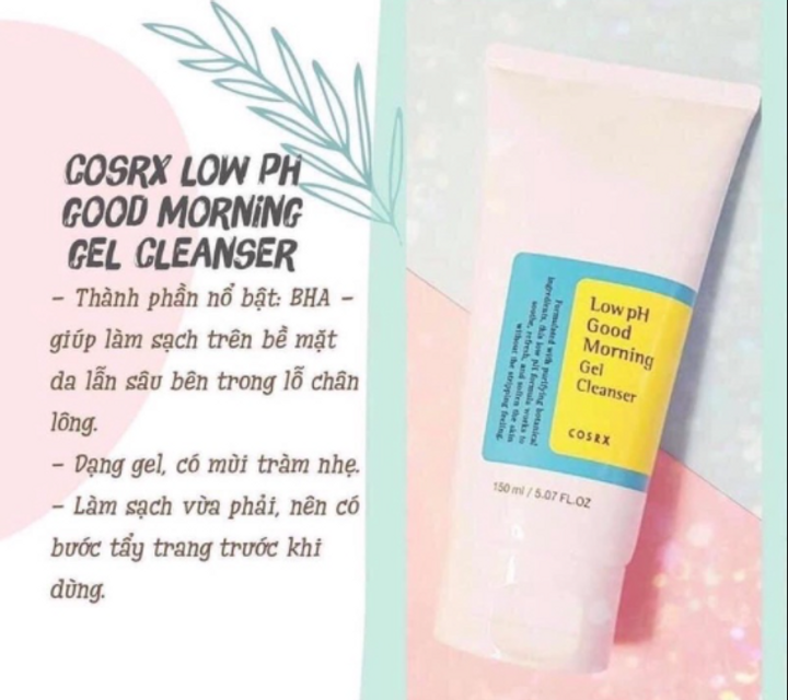 Sữa rửa mặt Cosrx c&oacute; BHA kh&ocirc;ng?