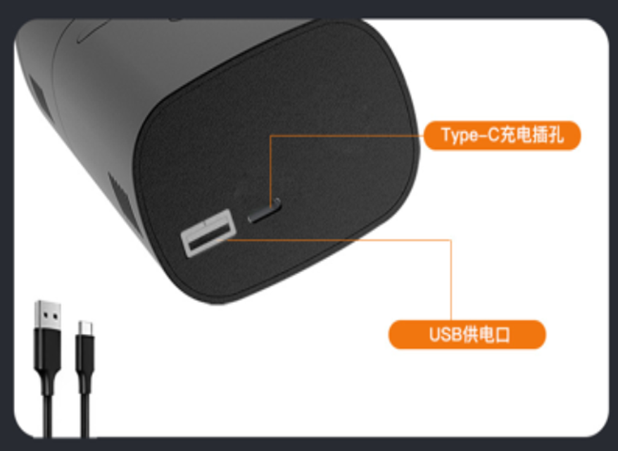 T&iacute;ch hợp 2 cổng sạc Usb v&agrave; Type C n&ecirc;n c&oacute; thể d&ugrave;ng như cục sạc dự ph&ograve;ng