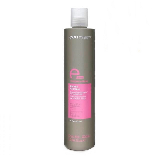Dầu gội cho t&oacute;c nhuộm, t&oacute;c v&agrave;ng Eva E-Line Blonde Shampoo