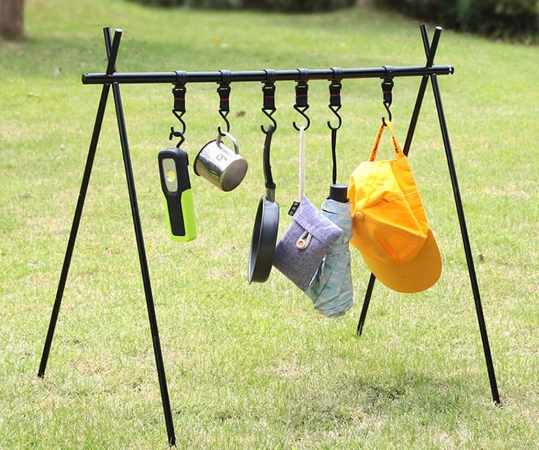 Gi&aacute; treo dụng cụ Camping bằng hợp kim nh&ocirc;m CLS