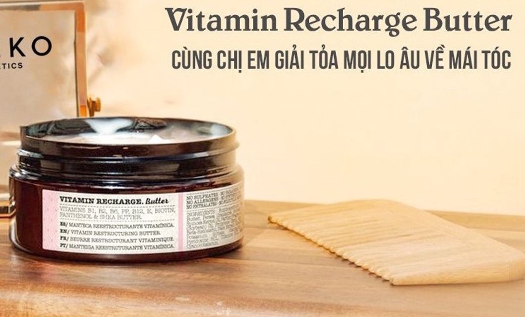 Kem ủ t&oacute;c Eva Vitamin Recharge Butter