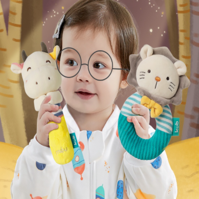 Lục lạc cầm tay h&igrave;nh th&uacute; cao cấp KUB