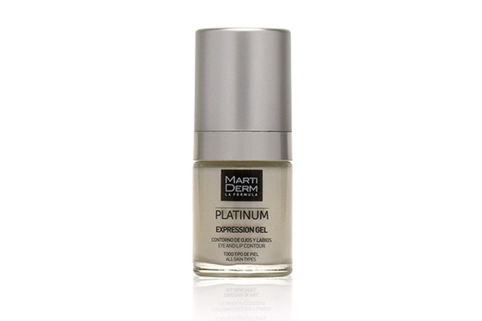 Gel hỗ trợ giảm nếp nhăn mắt, m&ocirc;i MartiDerm Platinum Expression Gel lọ 15ml