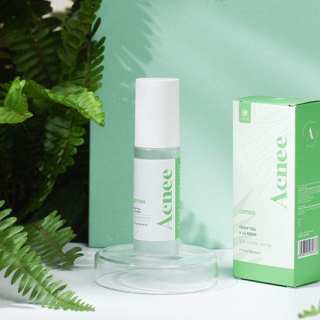 Lotion dưỡng ẩm cho da mụn Laco Acnee Lotion 