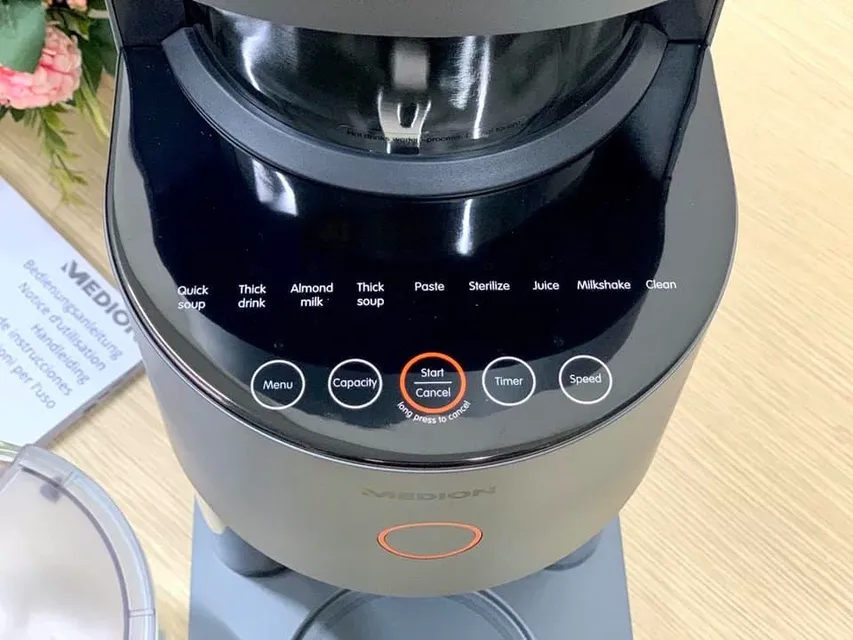 c&aacute;c chức năng của m&aacute;y l&agrave;m sữa hạt medion