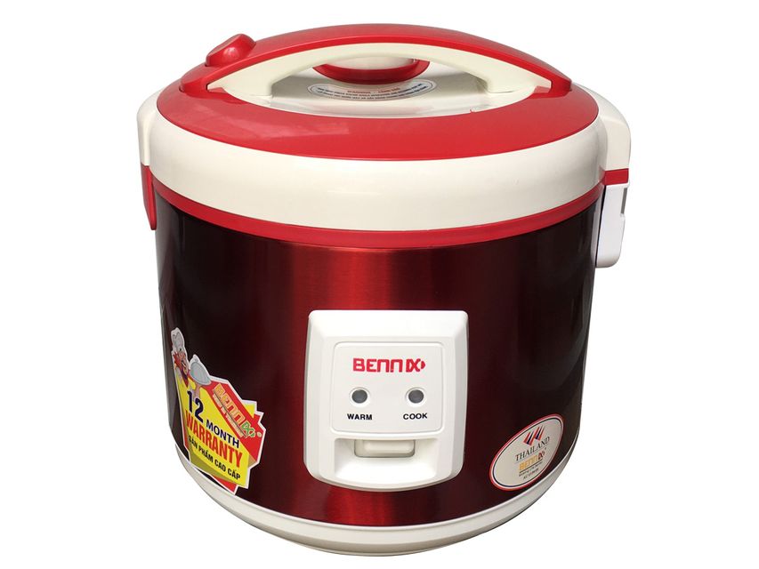 Nồi cơm điện Bennix BN-012RC 1.2L m&agrave;u đỏ