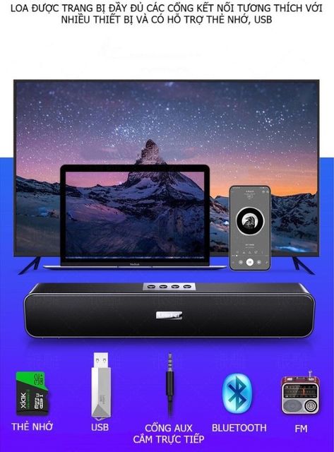 Trang bị đa dạng cổng kết nối, tương th&iacute;ch được với nhiều thiết bị