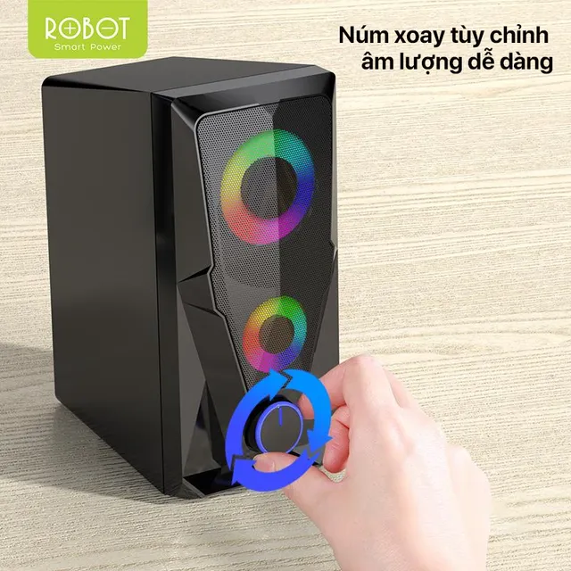 Thiết kế n&uacute;m xoay điều chỉnh &acirc;m lượng dễ d&agrave;ng sử dụng