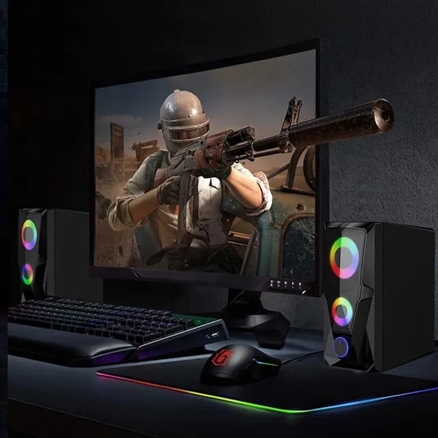 Thiết kế kiểu d&aacute;ng mang đậm chất loa gaming