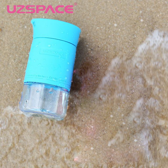 B&igrave;nh nước thể thao UZSPACE BN097 m&agrave;u xanh