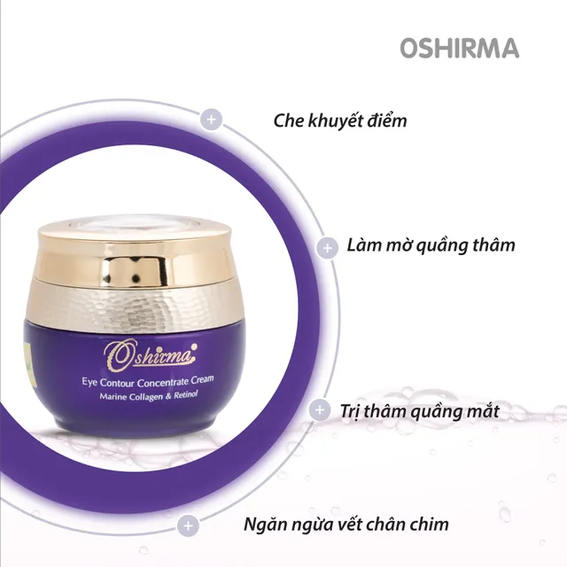 Hỗ trợ giải quyết c&aacute;c vấn đề quầng th&acirc;m v&agrave; nếp nhăn hiệu quả&nbsp;