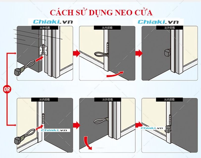 Hướng dẫn sử dụng phụ kiện neo cửa hỗ trợ tập luyện