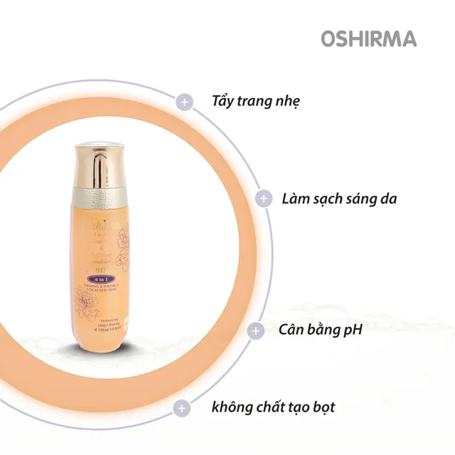 Hỗ trợ l&agrave;m sạch da một c&aacute;ch dịu nhẹ ph&ugrave; hợp với mọi l&agrave;n da