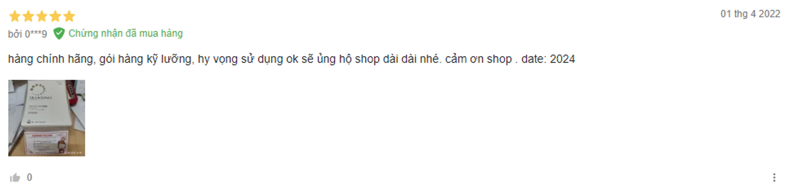 Review viên uống trị nám Transino Whitening có tốt không?