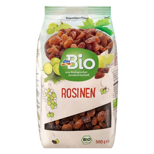 Nho Kh&ocirc; Hữu Cơ DmBio Rosinen